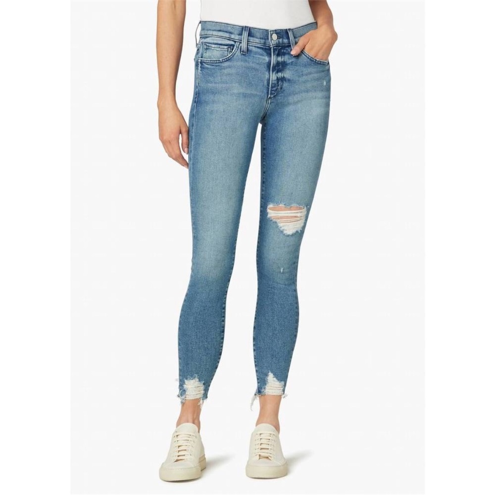 Joe's Women’s size 30 The Icon Mid Rise Skinny Ankle Jeans in Rookie Wash